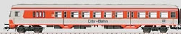 BDnrzf,Maßstab 1:43,5 ,1987,orange weiß City Bahn,m.Beleuchtung u.Schlußlicht,mit Decoder